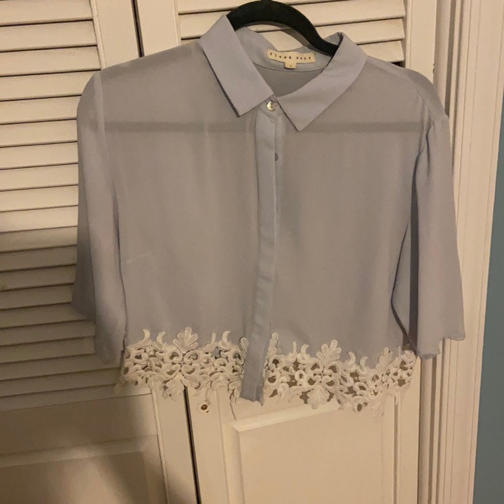 Sheer blouse